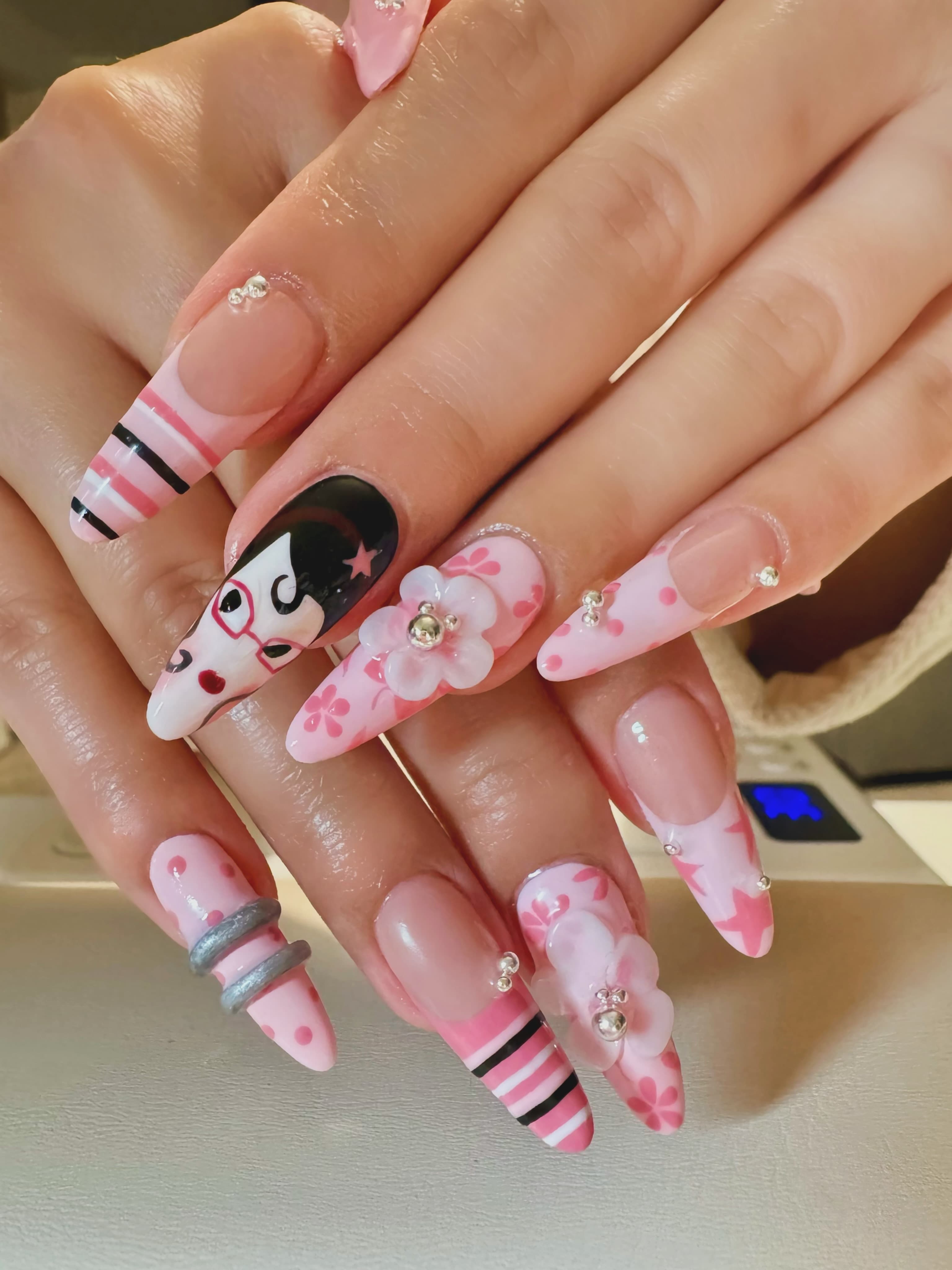 GiGi Nails Vantaa — pink dreams, cute details, and a little bit of attitude